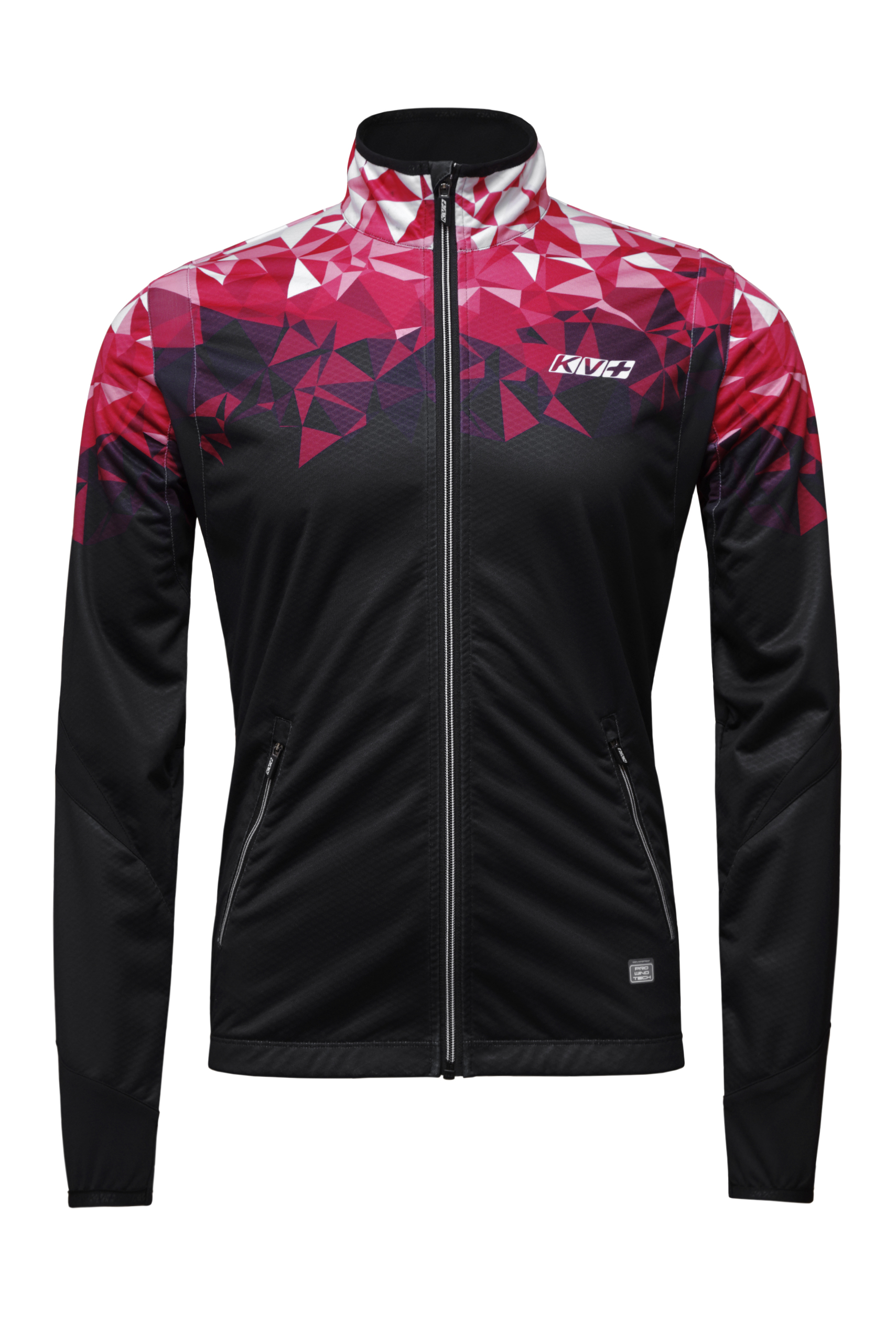 картинка Куртка разминочная KV+ TORNADO jacket man black/red от магазина Одежда+