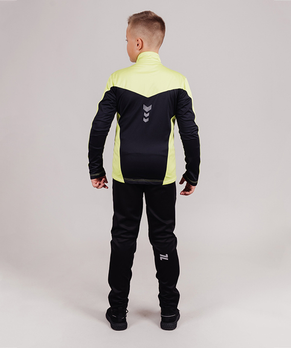 картинка Разминочный костюм Nordski Jr. Base Lime/Black от магазина Одежда+