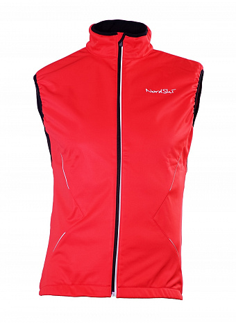 картинка Жилет NORDSKI Premium Red/ Black (Soft-Shell) от магазина Одежда+