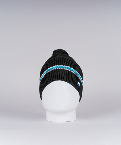 картинка Шапка вязанная Nordski Frost Black/Blue от магазина Одежда+