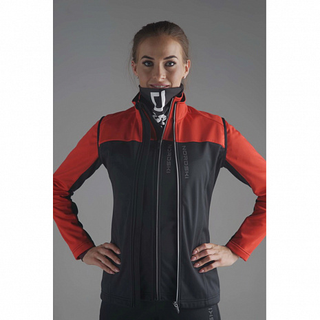 картинка Жилет разминочный Nordski Active Red/Black W от магазина Одежда+