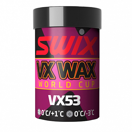 картинка Мазь держания твердая с содержанием фтора SWIX VX53 красная от магазина Одежда+